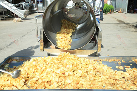Línea de producción de papas fritas Jordan Cliente