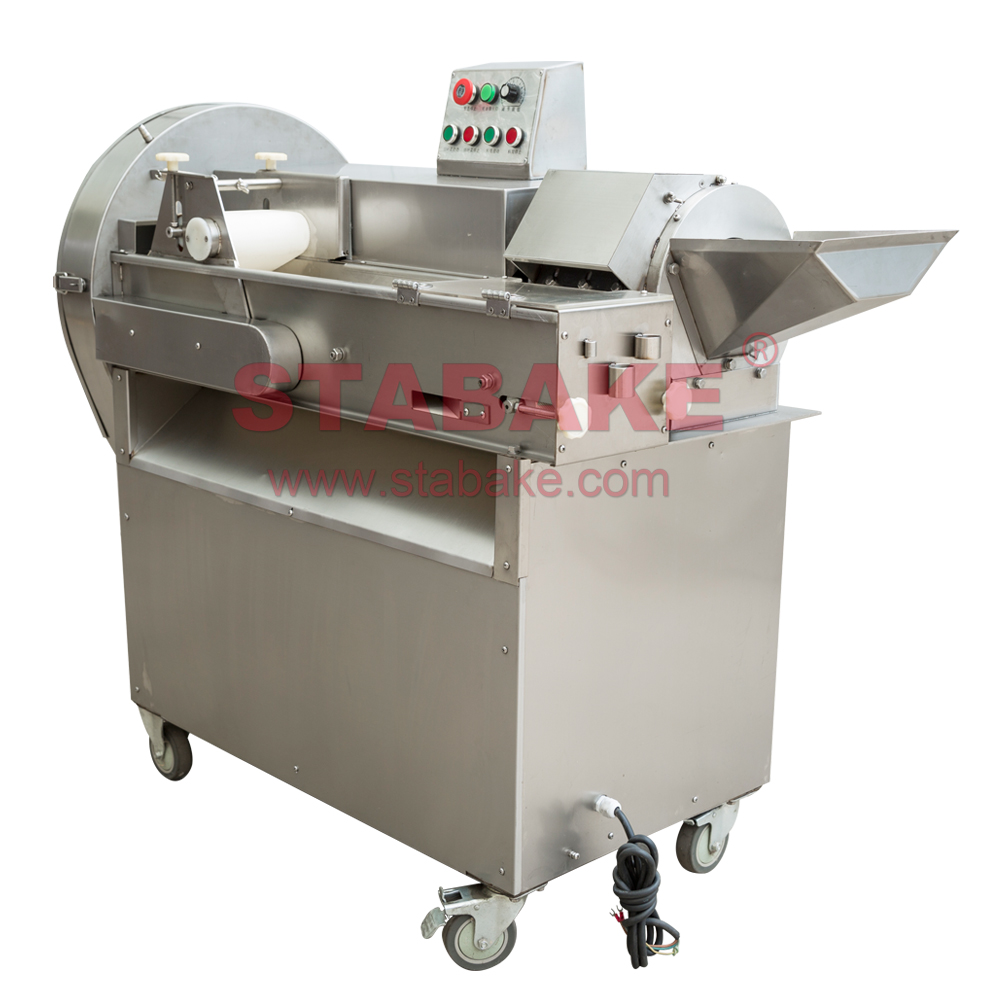 Máquina de corte de vegetales comercial completa SS304 Dicer de cebolla de papa multifuncional en venta 